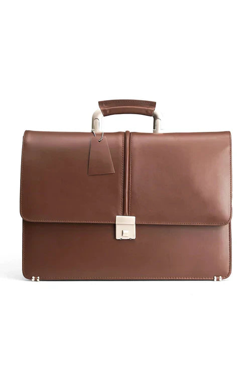 OfficeLine Elite Leather File Bag