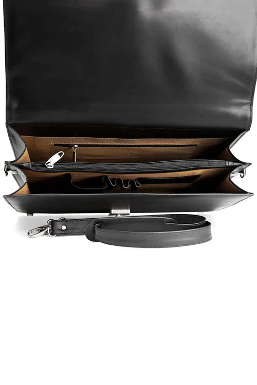 OfficeLine Elite Leather File Bag