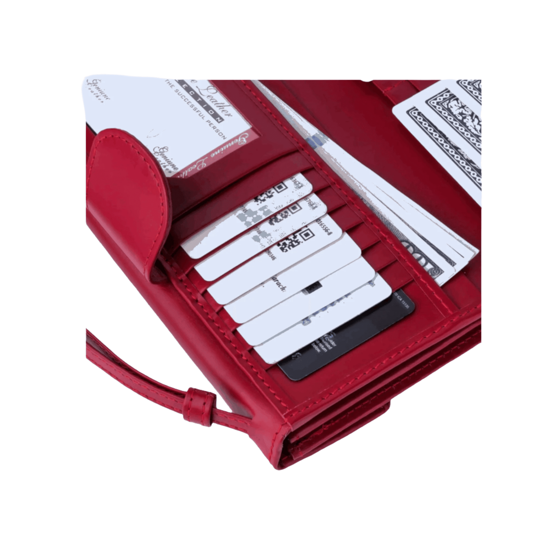 Effortless Elegance Handy leather ladies Clutch - The Premium Skin