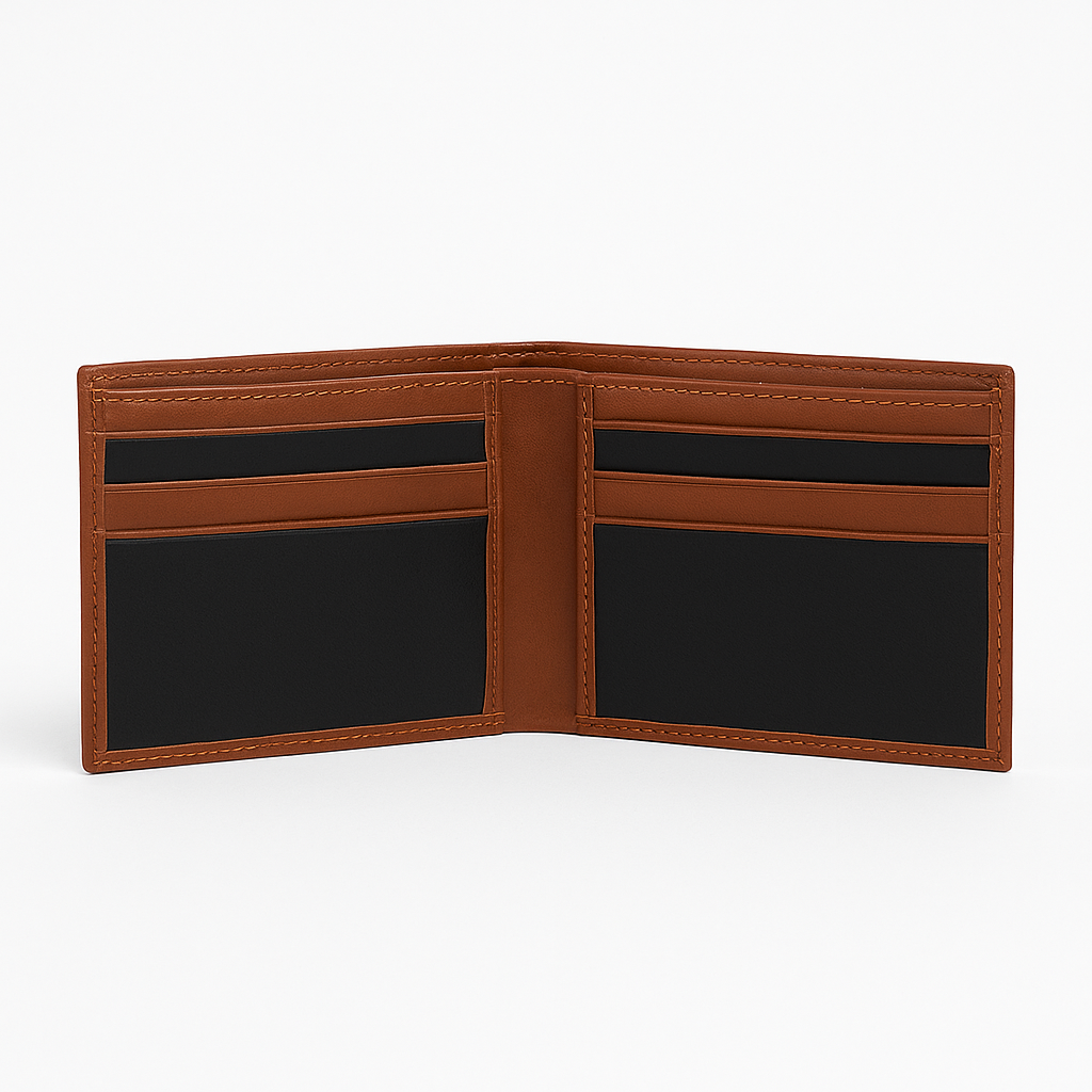 Moscow Handymade Leather Wallet [Dark Brown]