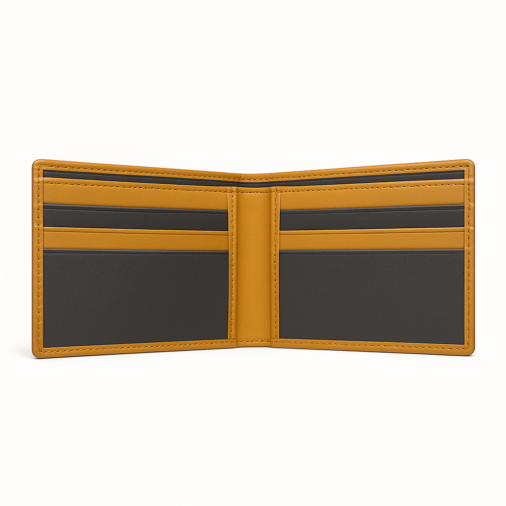Moscow Handymade Leather Wallet [Camel]